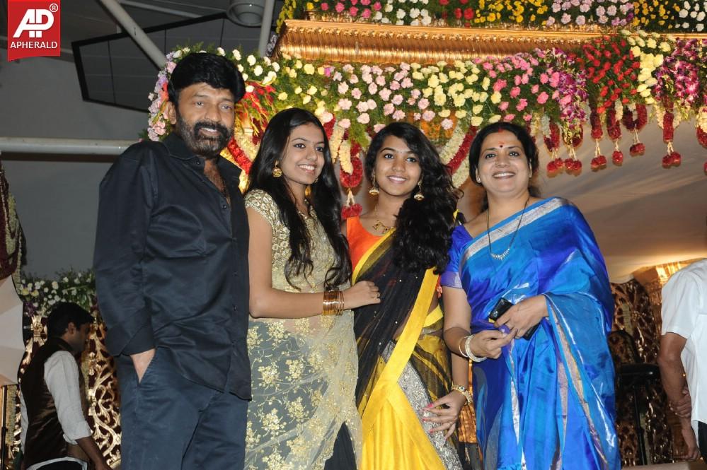 Celebs at Raja Ravindra Daughter Wedding Pics