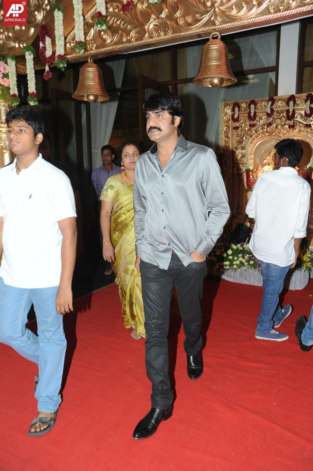 Celebs at Raja Ravindra Daughter Wedding Pics