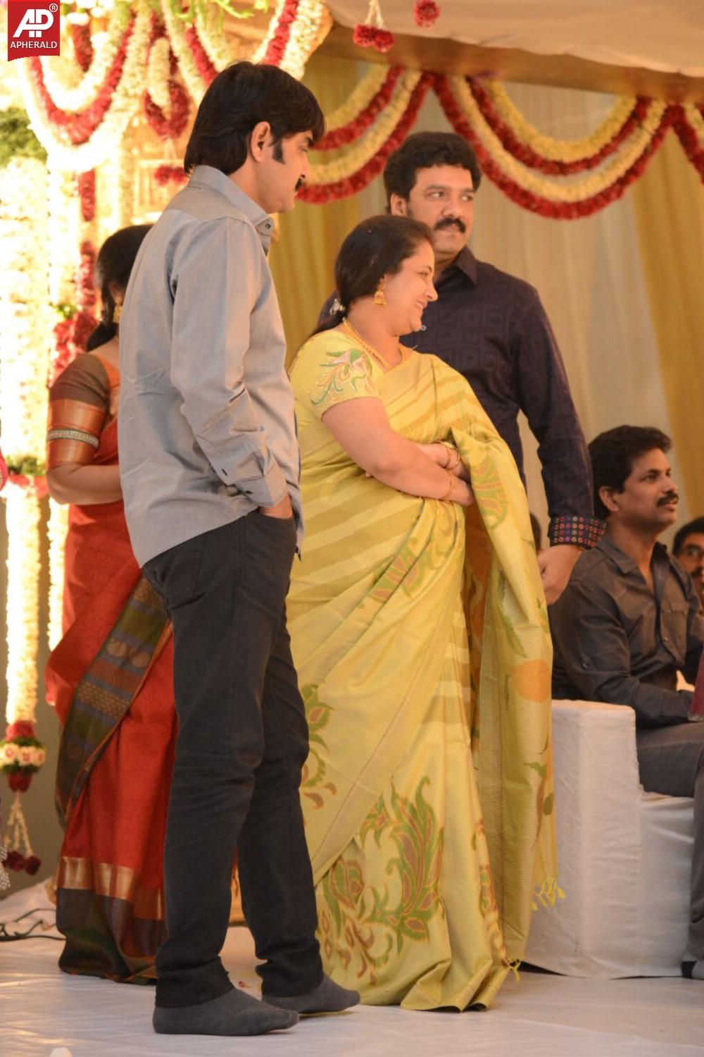 Celebs at Raja Ravindra Daughter Wedding Pics