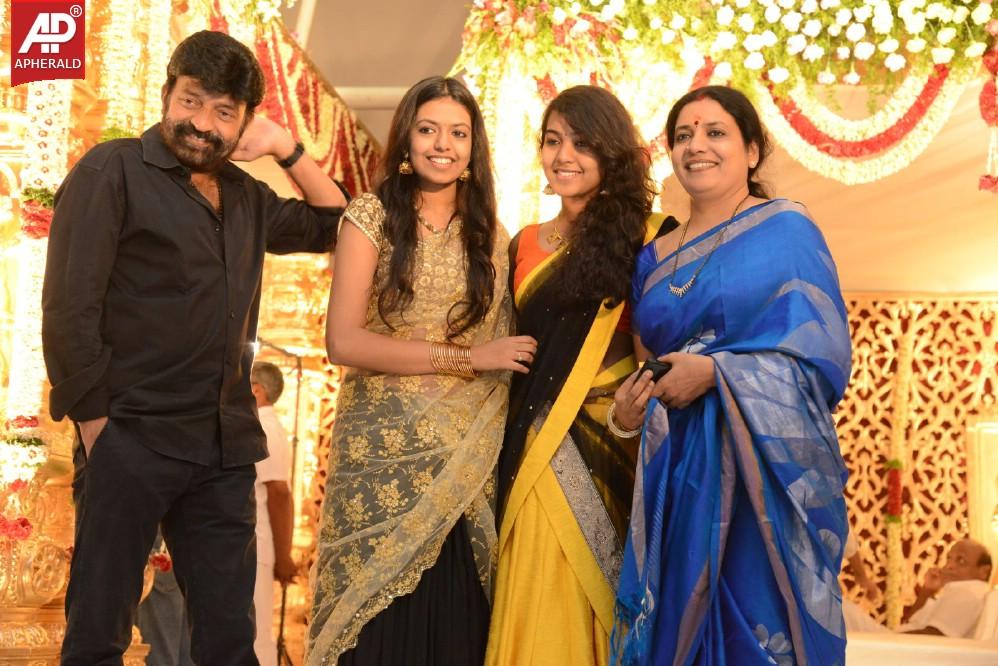 Celebs at Raja Ravindra Daughter Wedding Pics