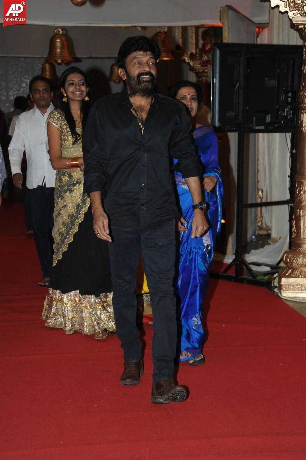 Celebs at Raja Ravindra Daughter Wedding Pics