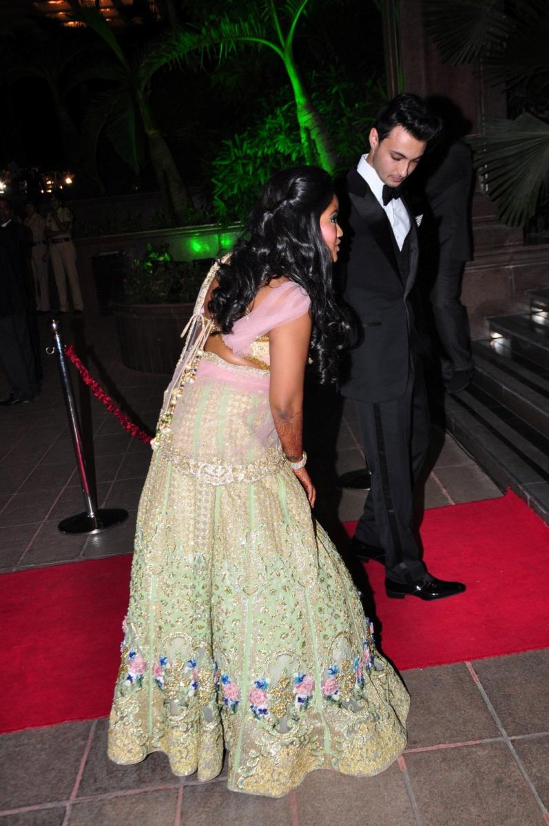 Celebs at Salman Khans Sister Arpita Wedding Reception