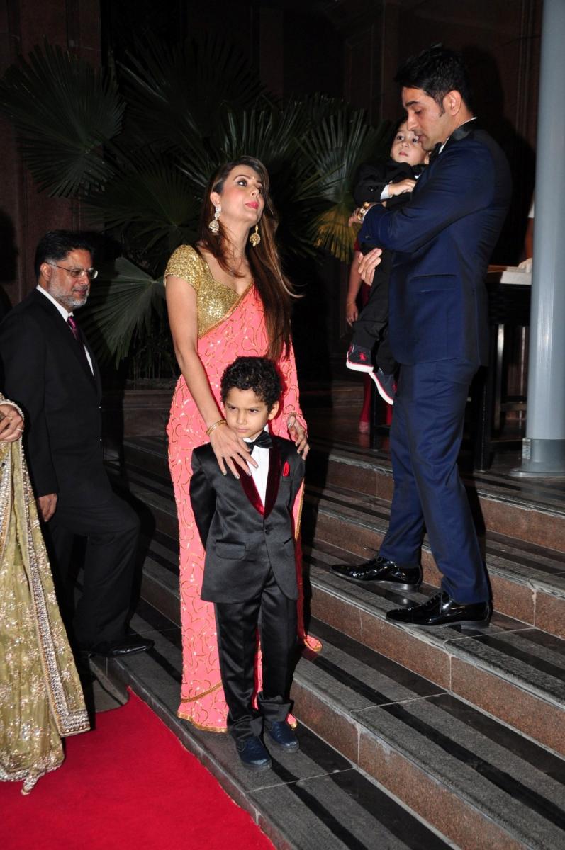 Celebs at Salman Khans Sister Arpita Wedding Reception