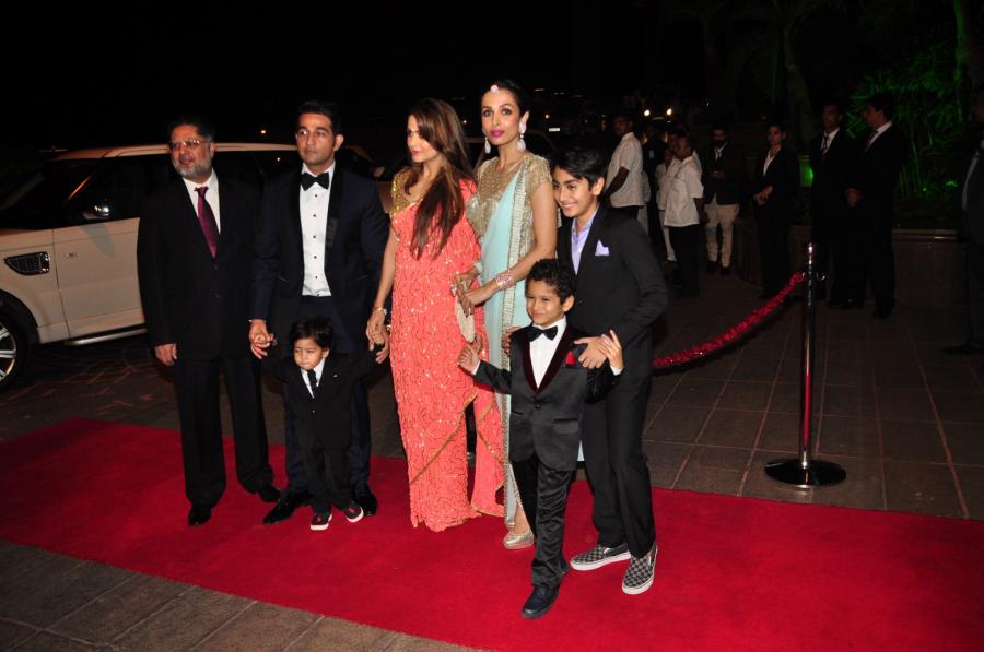 Celebs at Salman Khans Sister Arpita Wedding Reception