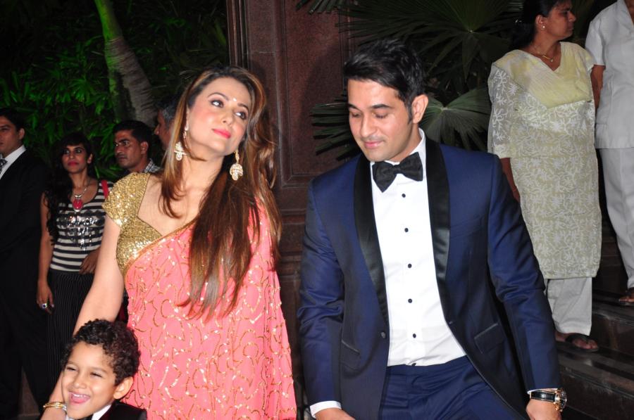 Celebs at Salman Khans Sister Arpita Wedding Reception