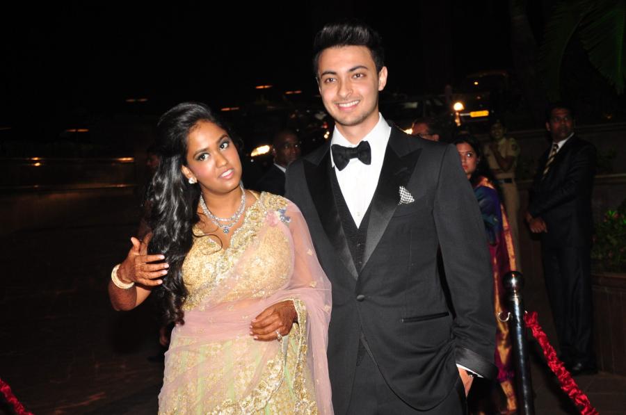 Celebs at Salman Khans Sister Arpita Wedding Reception