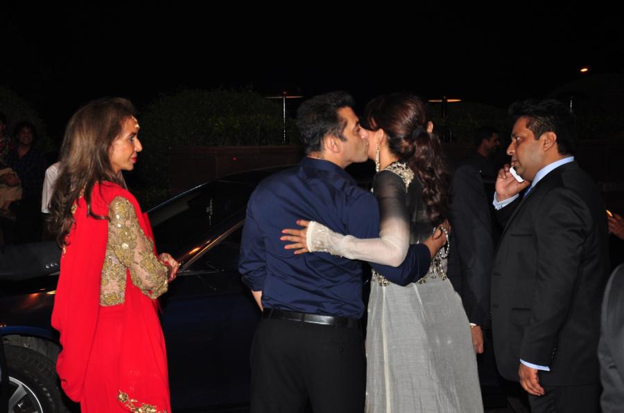 Celebs at Salman Khans Sister Arpita Wedding Reception