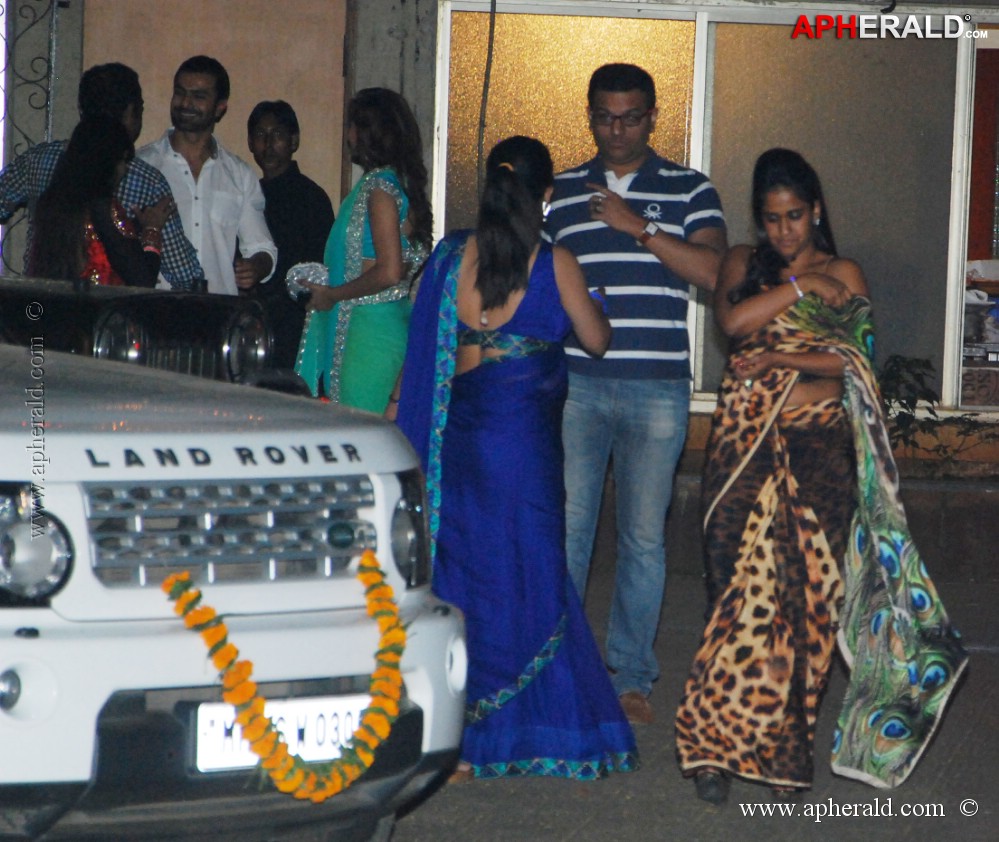 Celebs at Sohail Khan Diwali Celebration