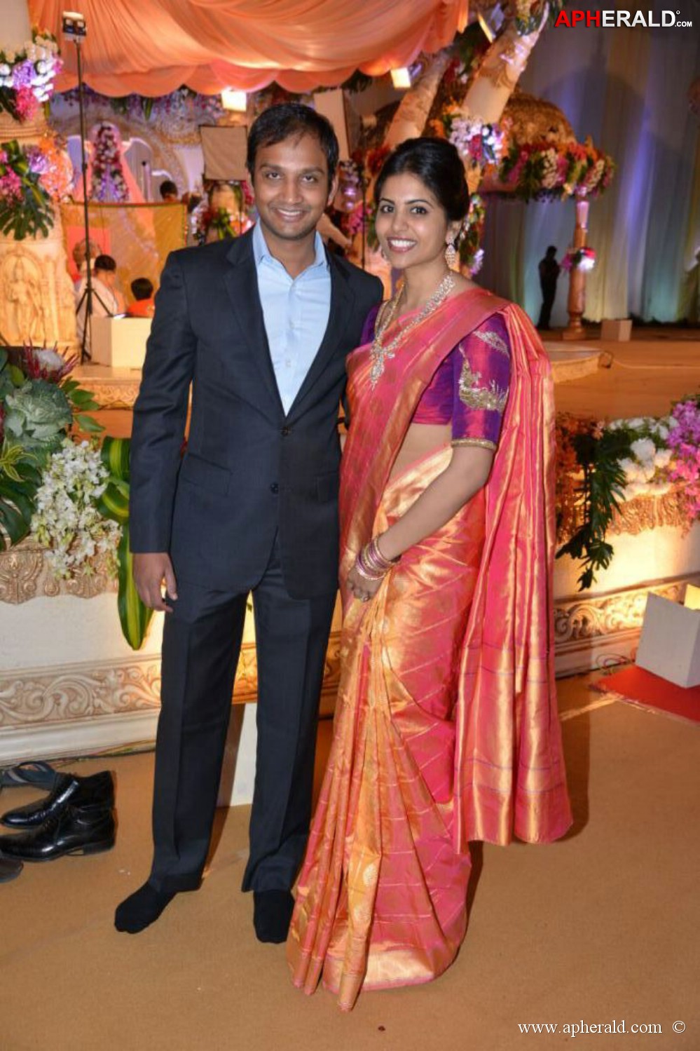 Celebs at Sunny Keerthi Wedding Photos