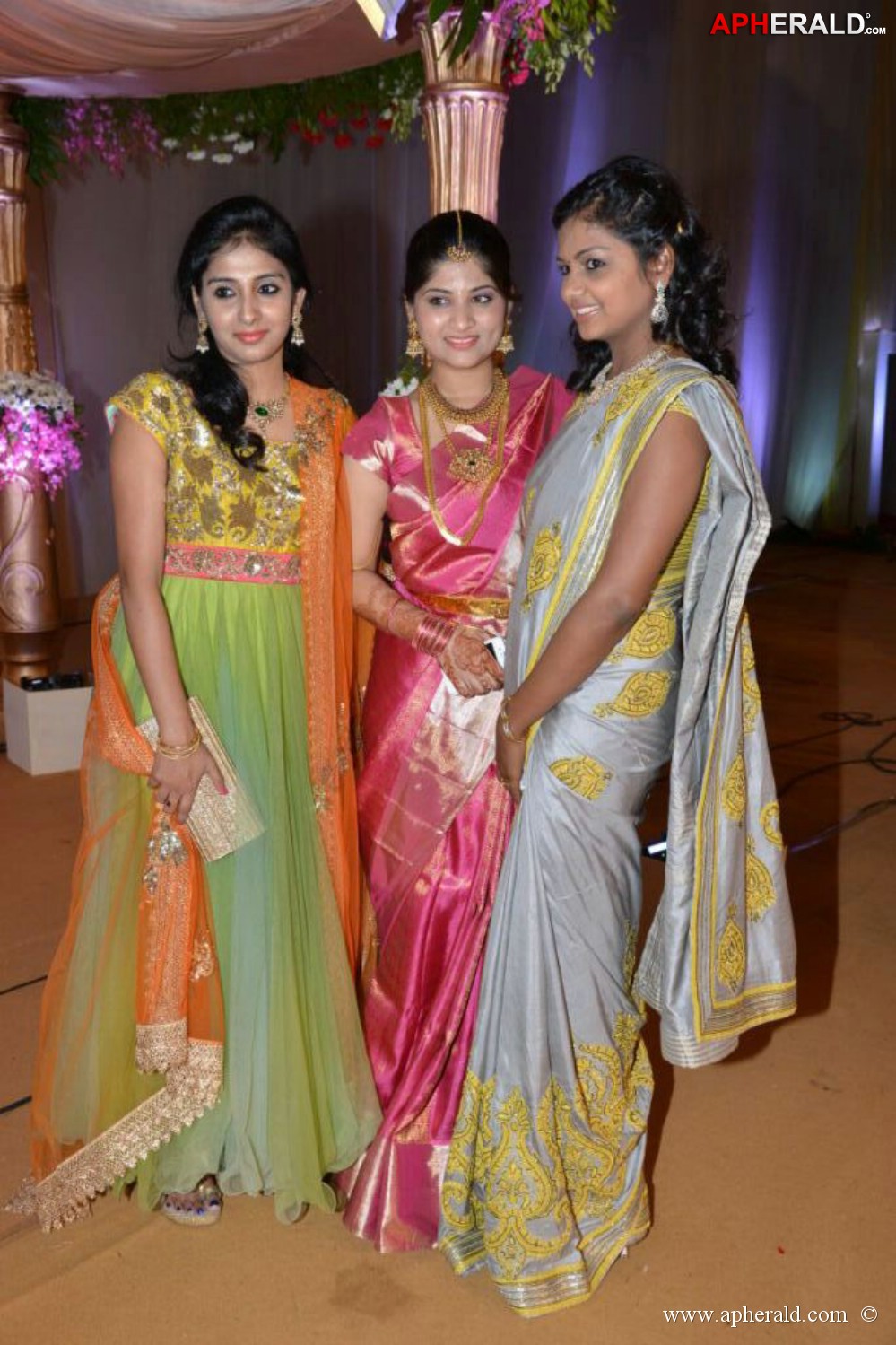 Celebs at Sunny Keerthi Wedding Photos