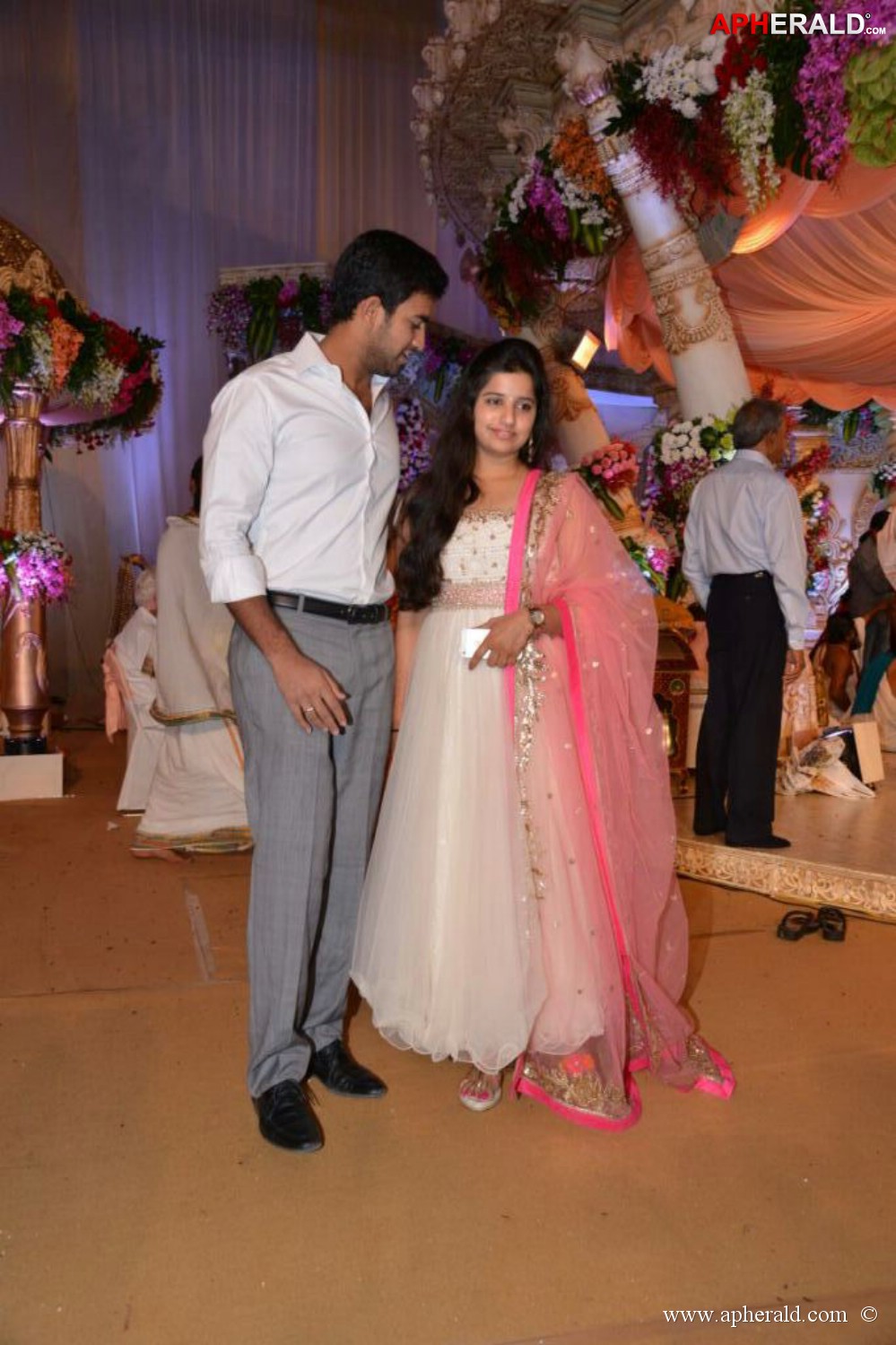 Celebs at Sunny Keerthi Wedding Photos