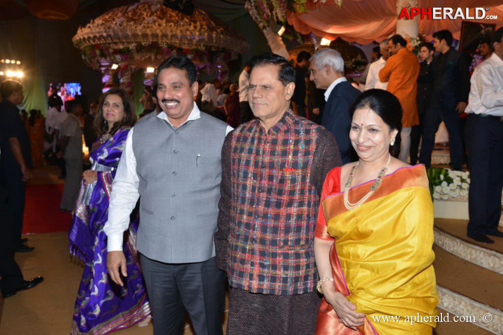 Celebs at Sunny Keerthi Wedding Photos