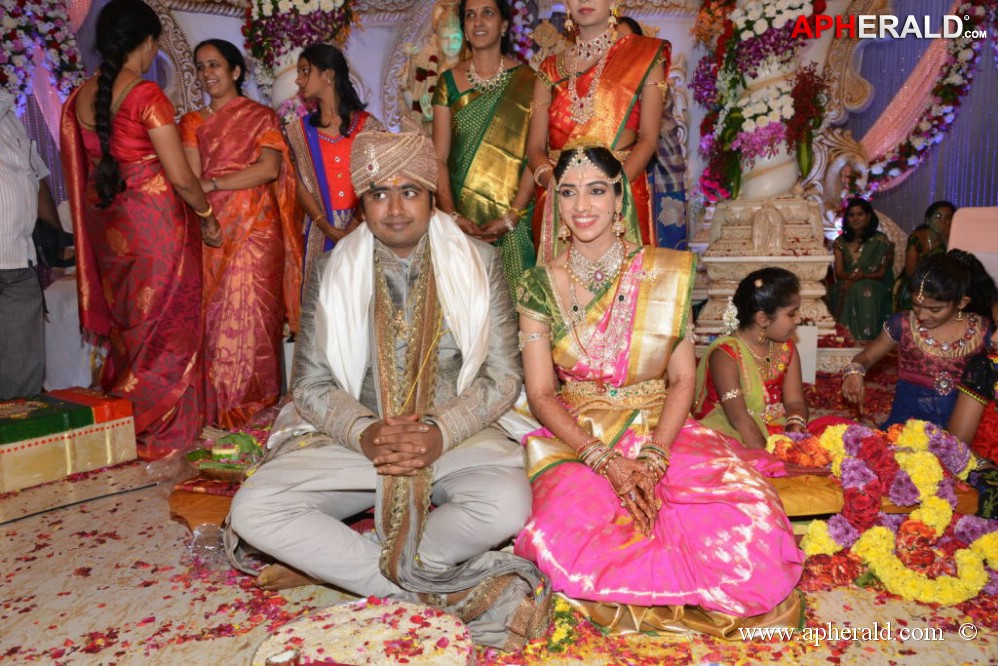 Celebs at Sunny Keerthi Wedding Photos