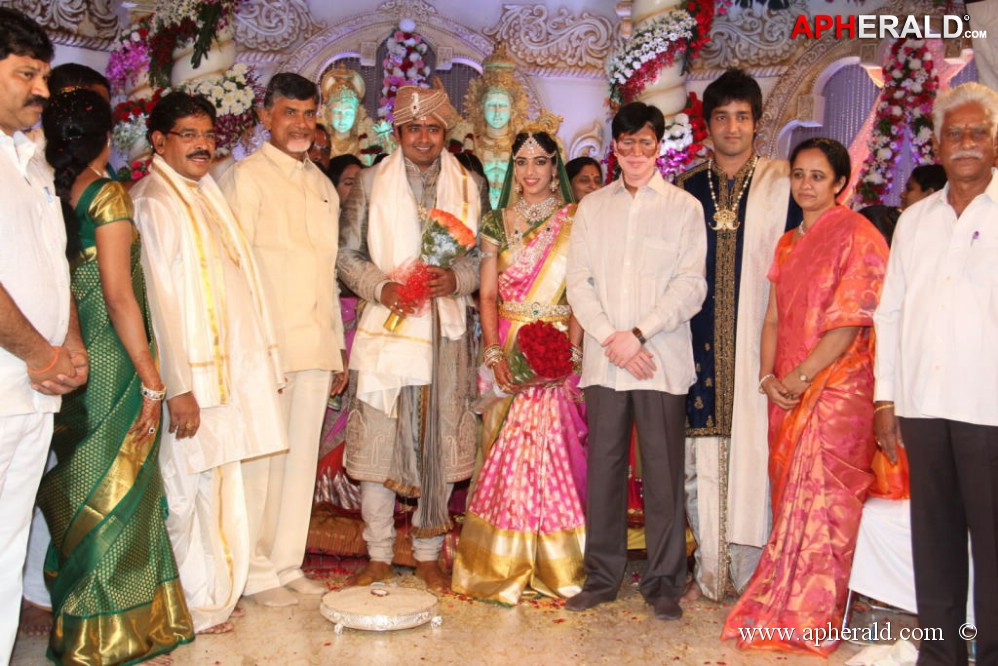 Celebs at Sunny Keerthi Wedding Photos