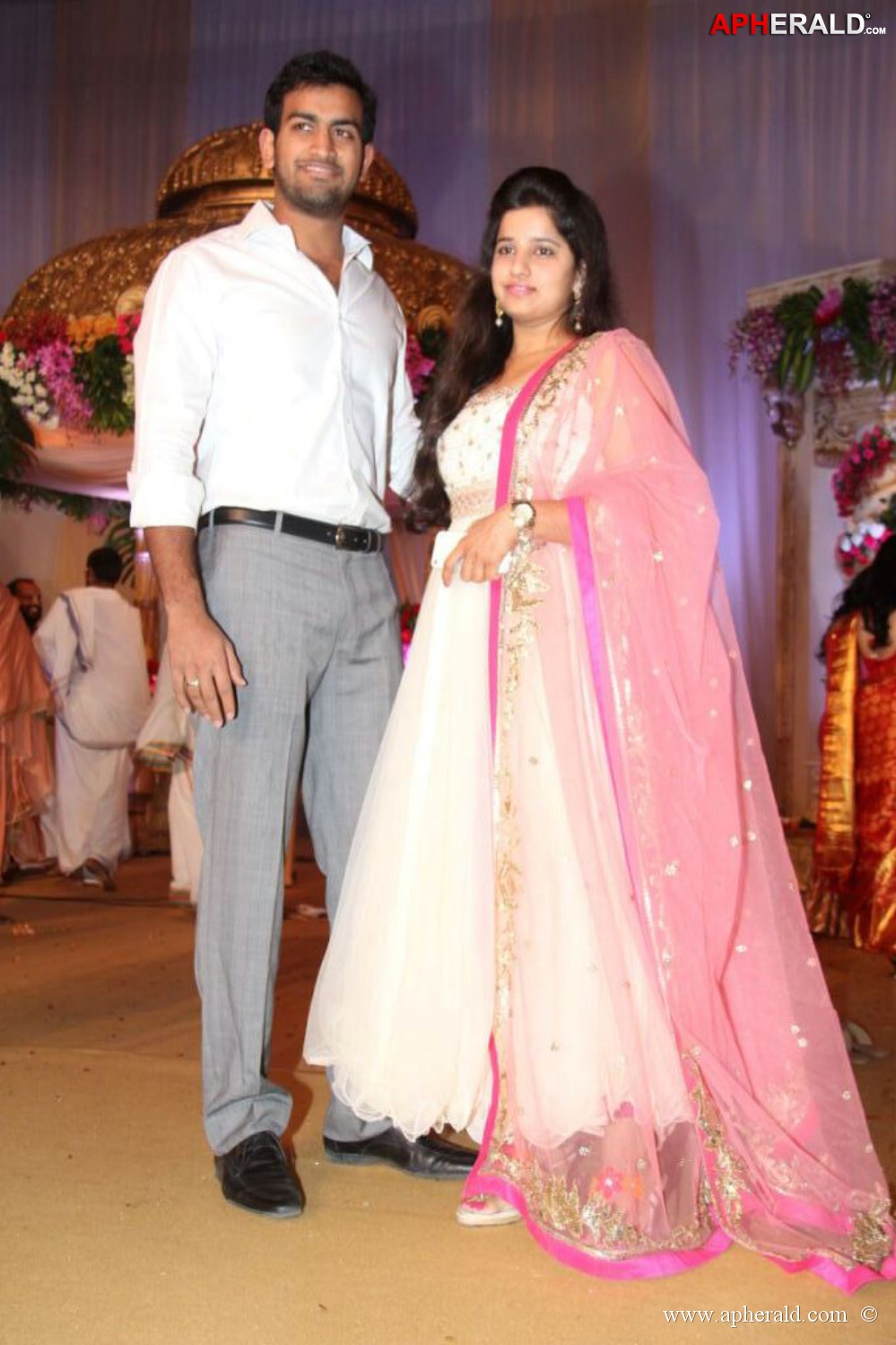 Celebs at Sunny Keerthi Wedding Photos