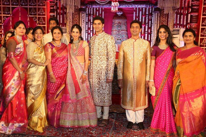 Celebs At TSR Grandson Rajiv Wedding Photos