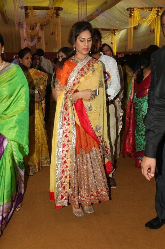 Celebs At TSR Grandson Rajiv Wedding Photos