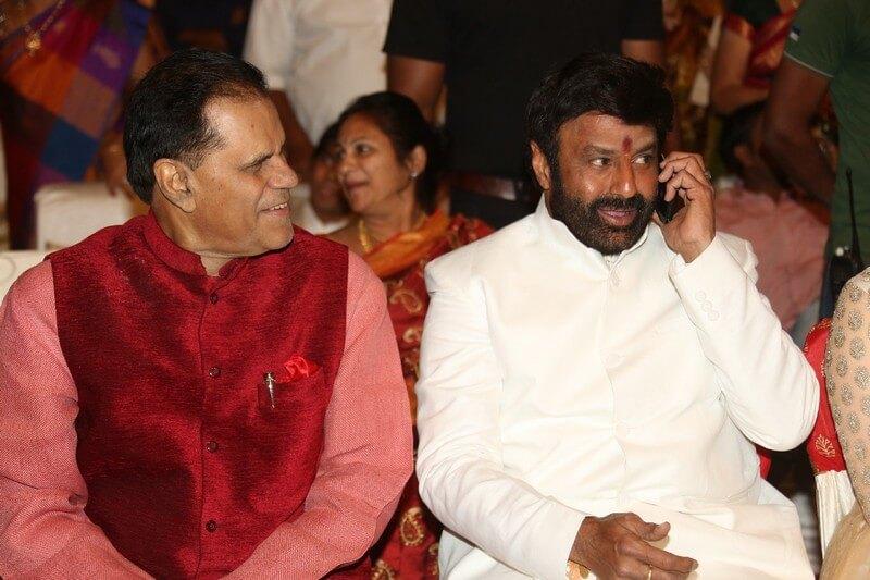 Celebs At TSR Grandson Rajiv Wedding Photos