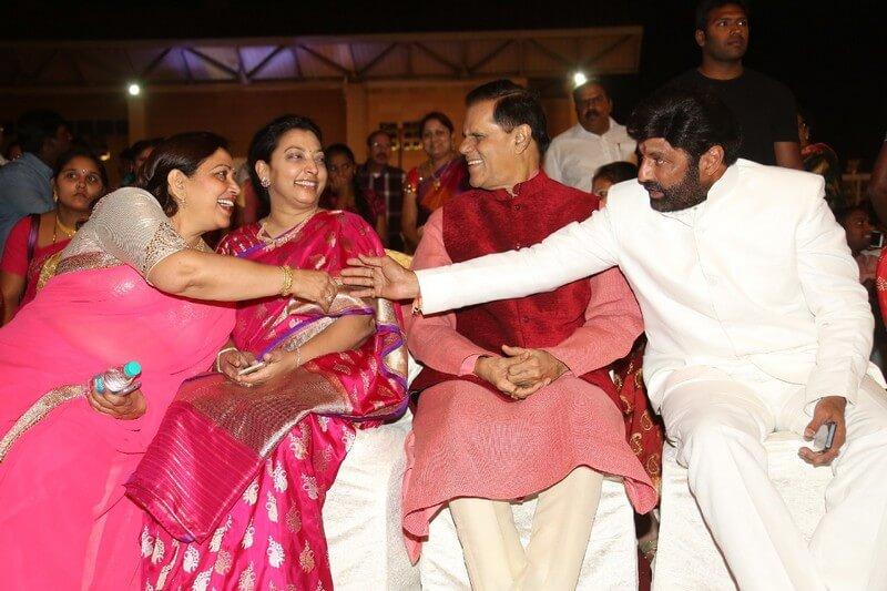 Celebs At TSR Grandson Rajiv Wedding Photos