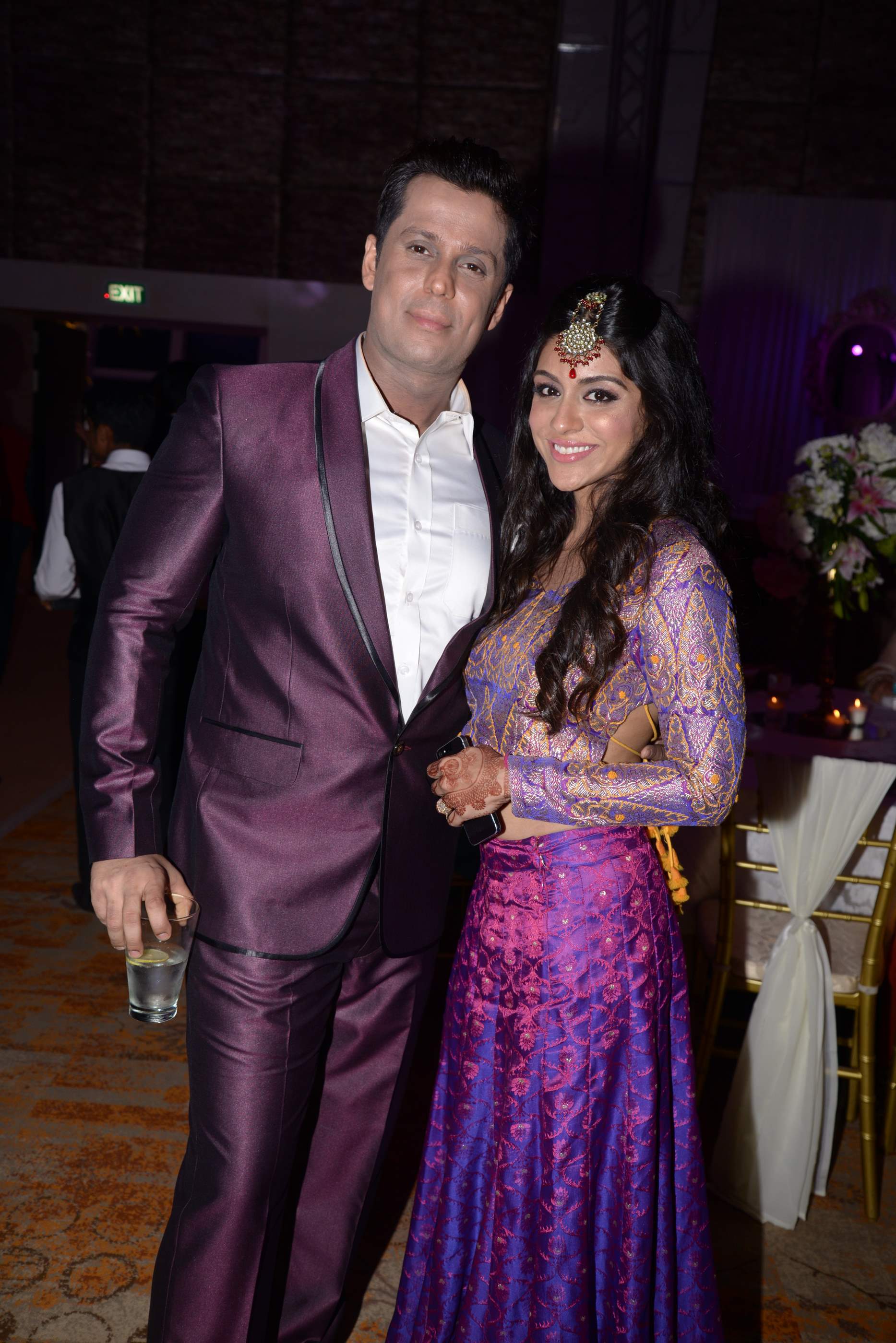 Celebs at Uday and Shirin Wedding Reception