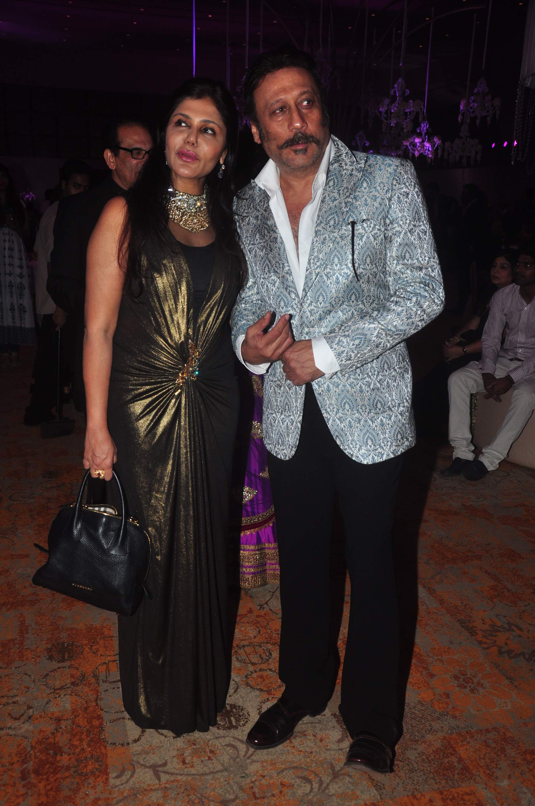 Celebs at Uday and Shirin Wedding Reception