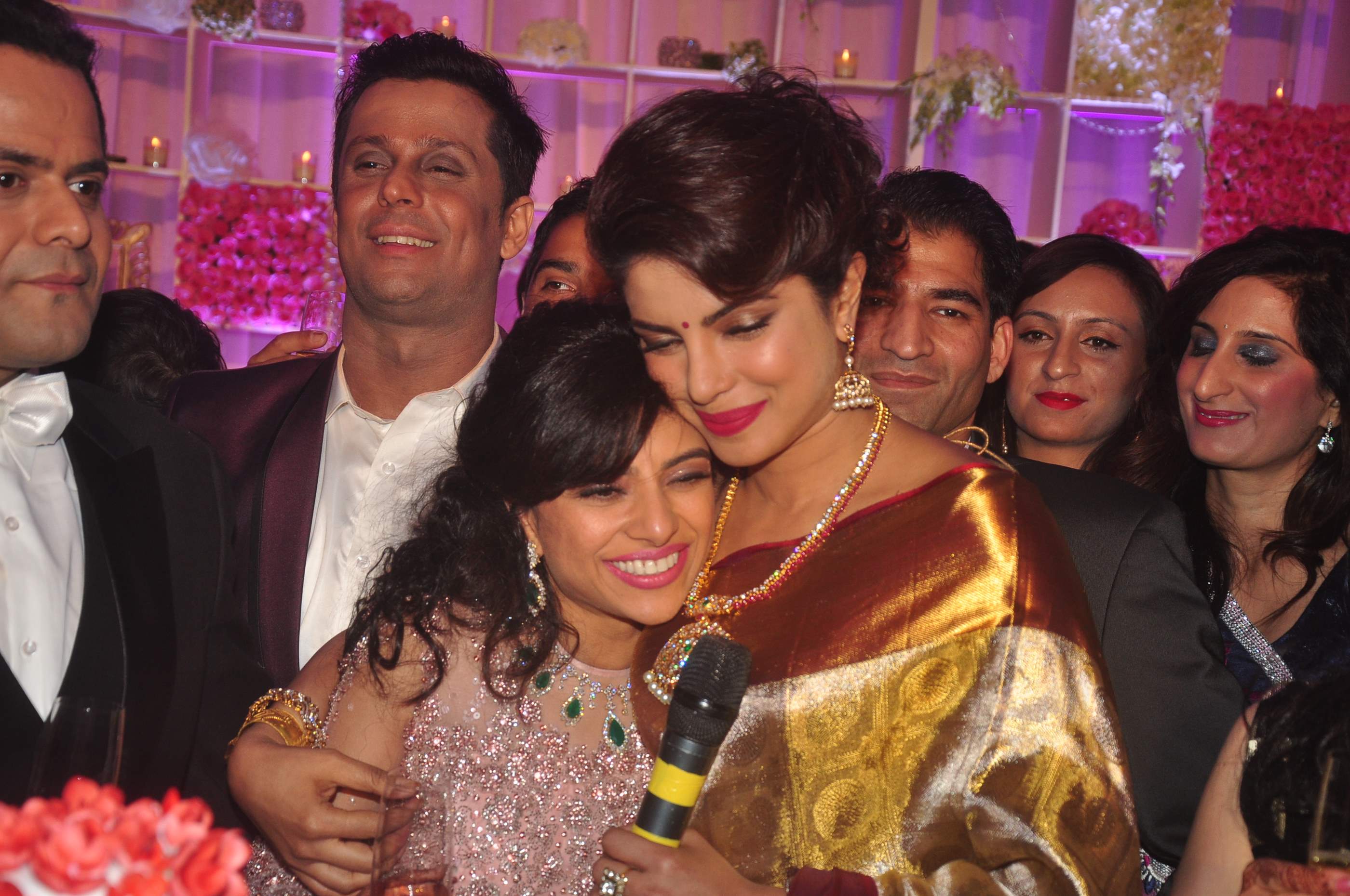 Celebs at Uday and Shirin Wedding Reception