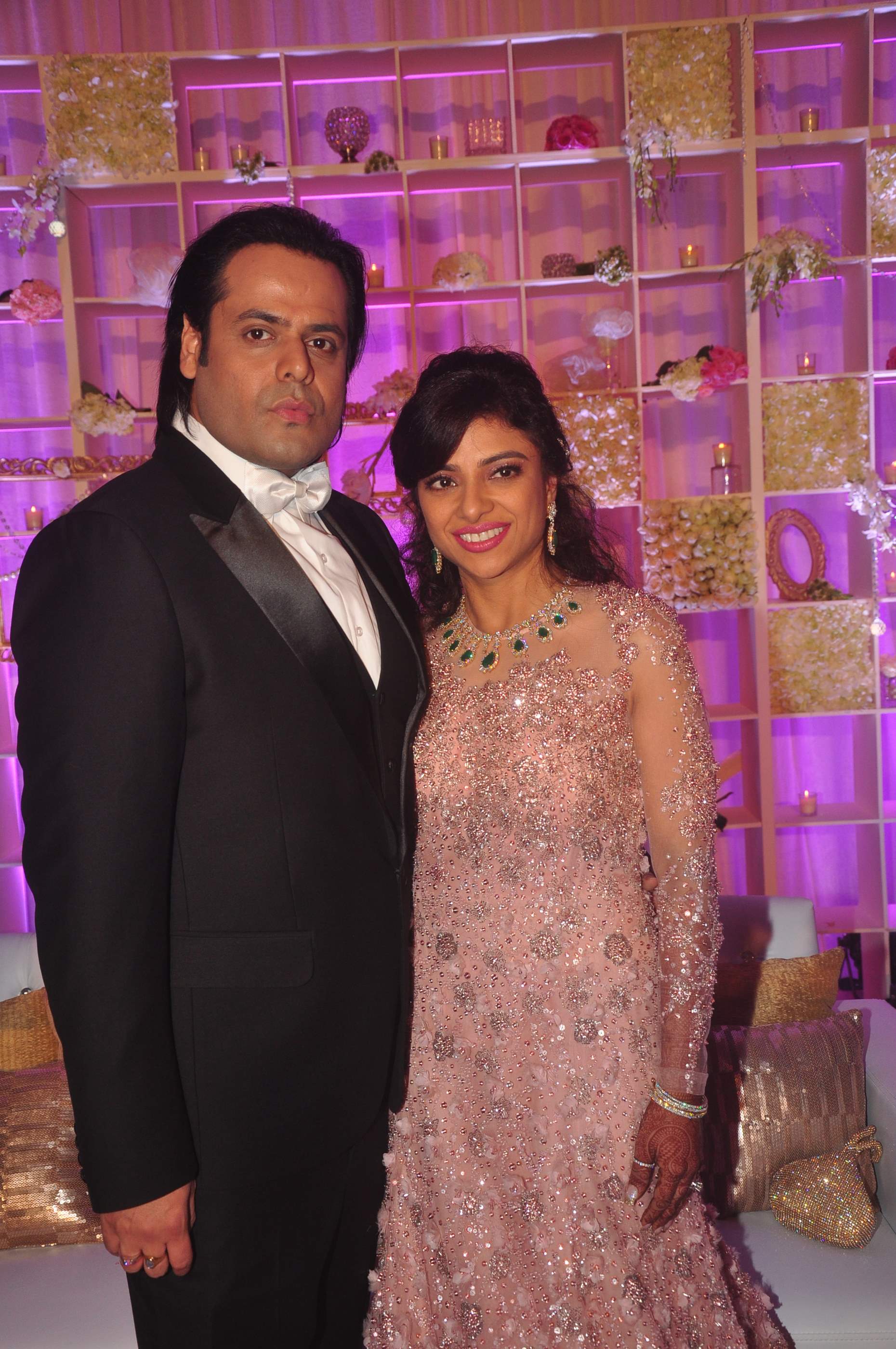 Celebs at Uday and Shirin Wedding Reception