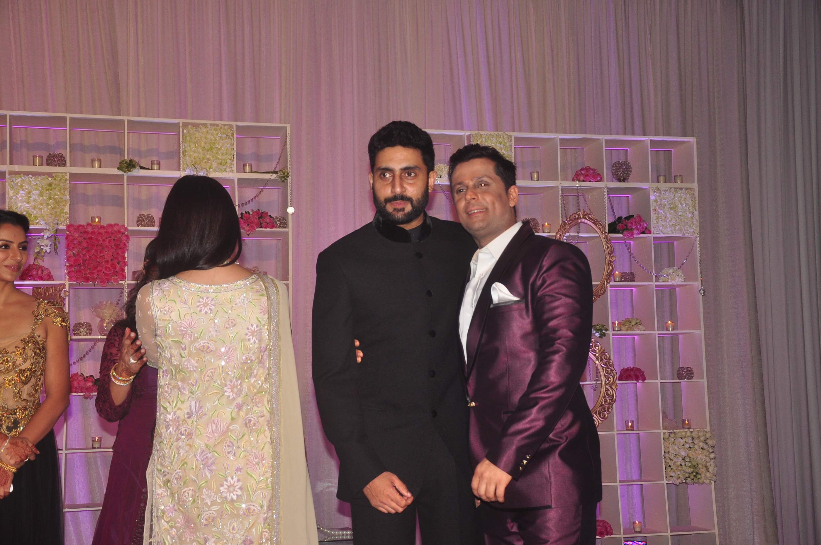 Celebs at Uday and Shirin Wedding Reception