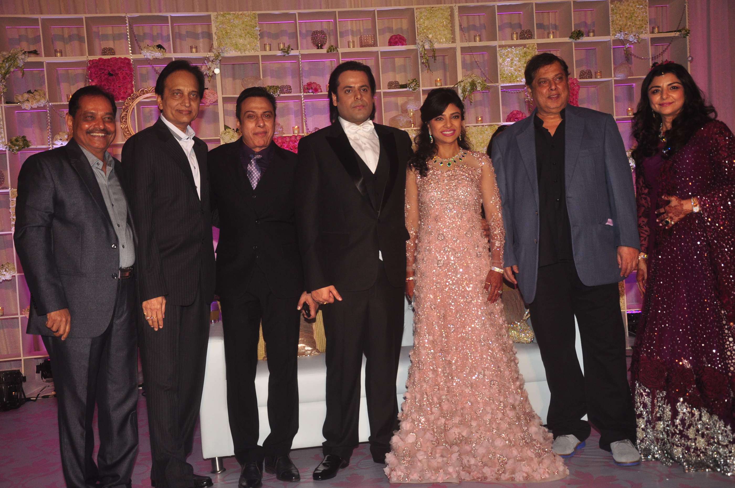 Celebs at Uday and Shirin Wedding Reception