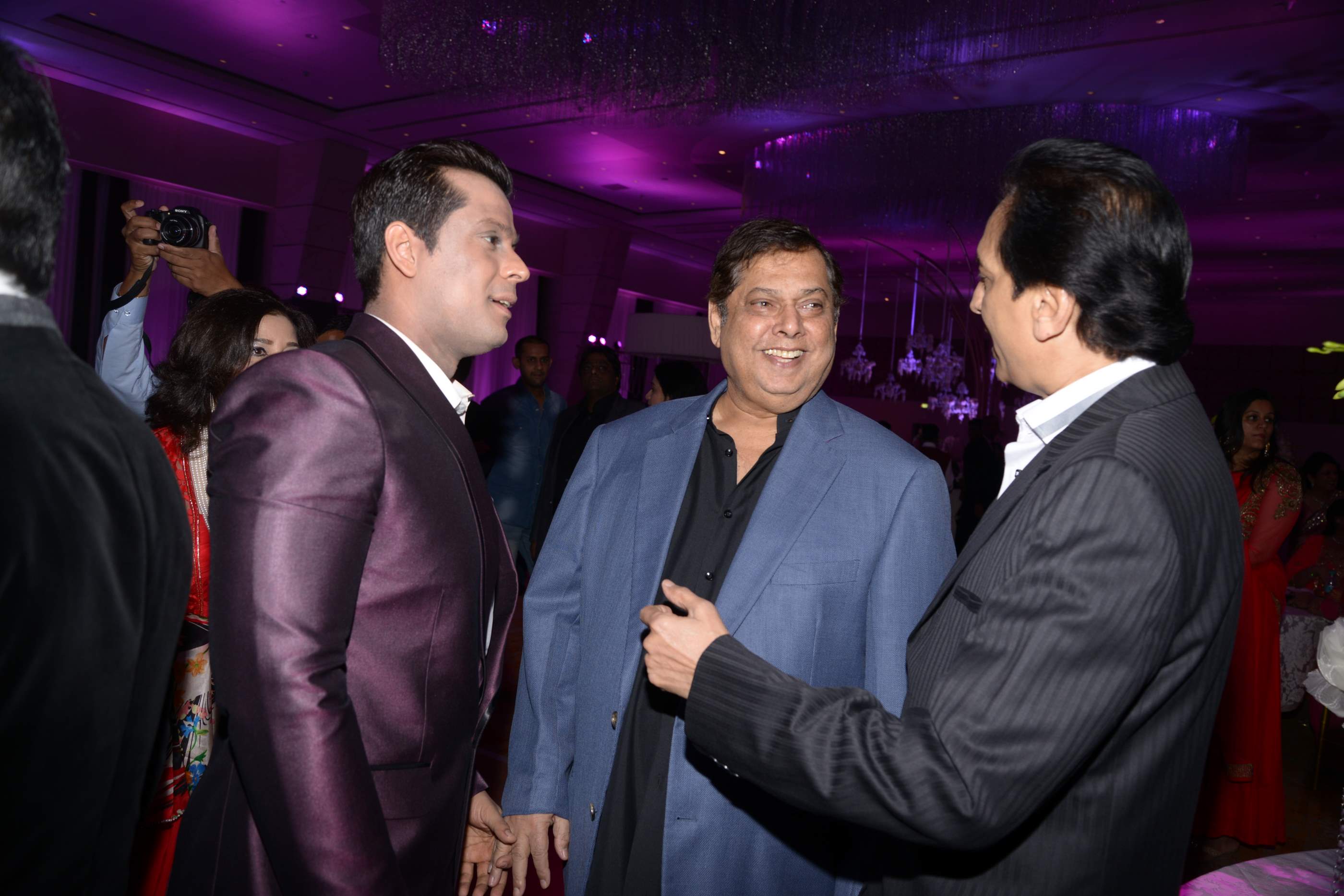 Celebs at Uday and Shirin Wedding Reception