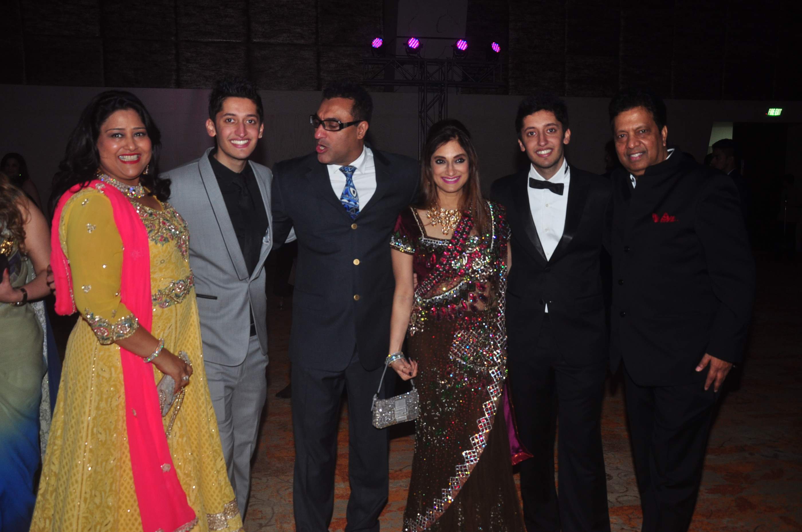 Celebs at Uday and Shirin Wedding Reception