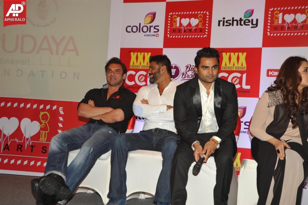 Celebs Launch of 100 Hearts A Social Initiative by CCL