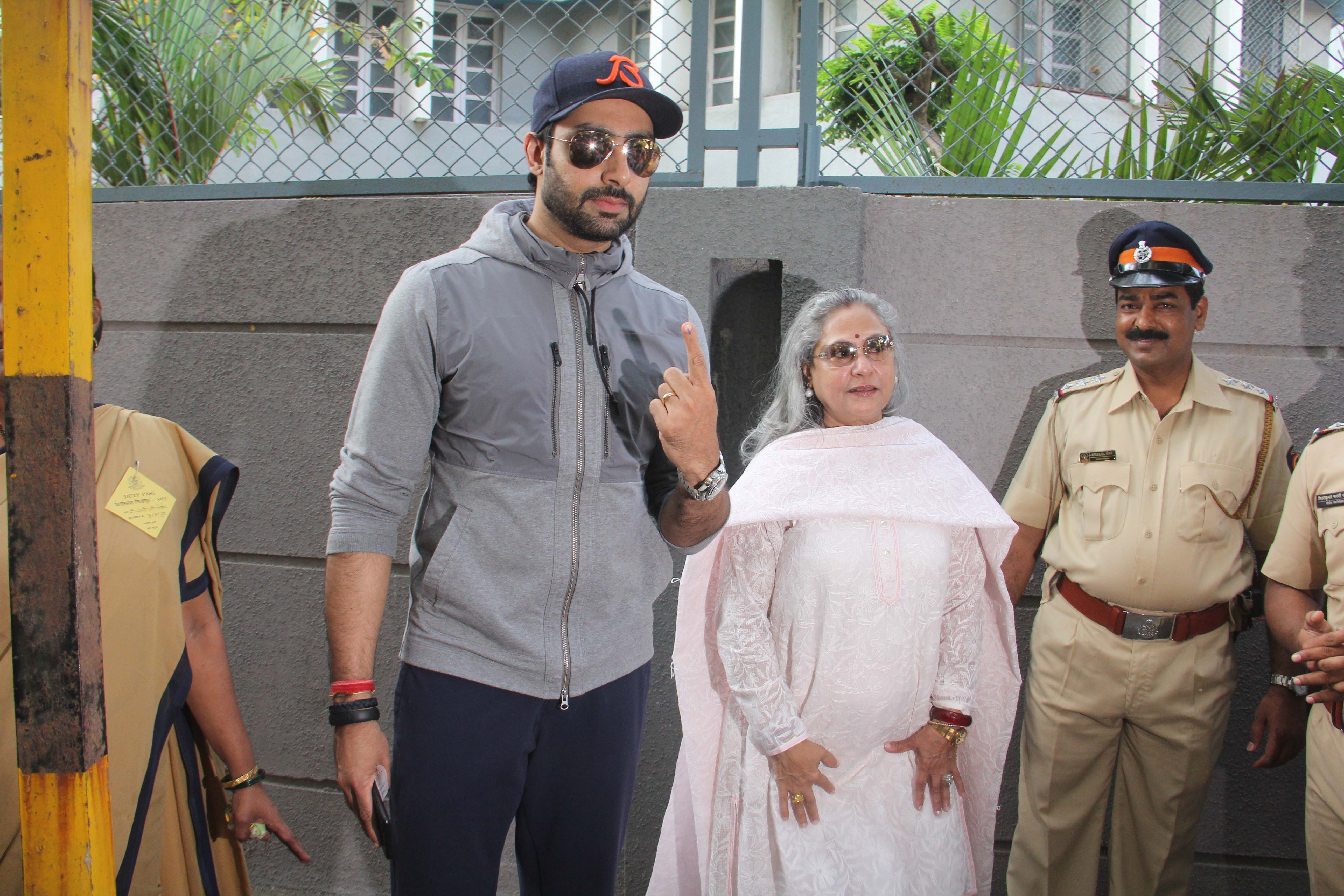 Celebs Snapped Voting For Maharashtra State Elections 2014