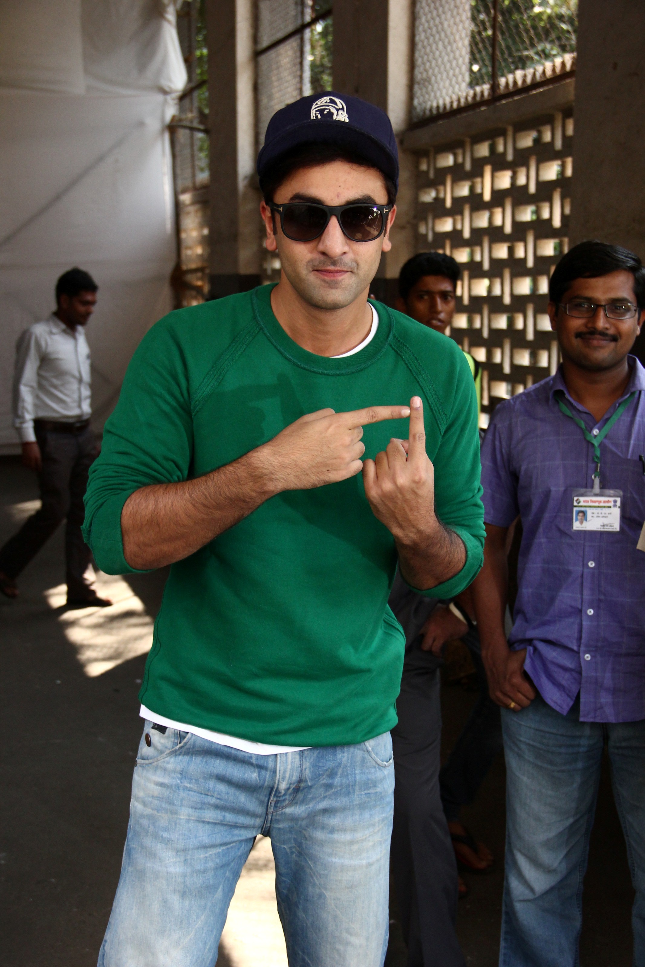 Celebs Snapped Voting For Maharashtra State Elections 2014