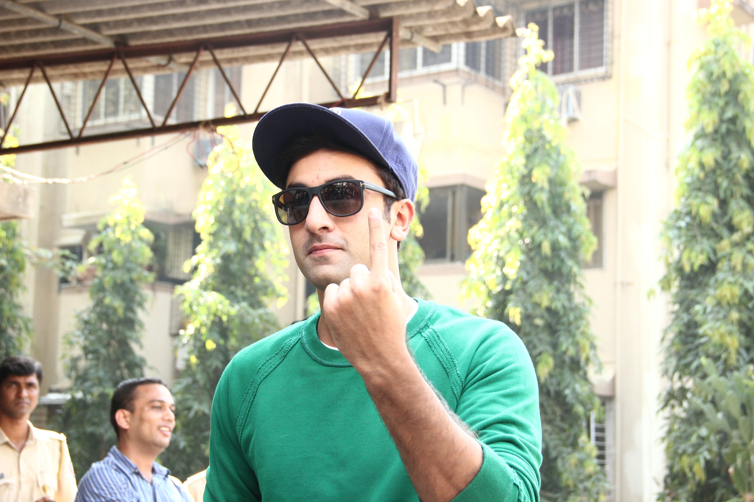 Celebs Snapped Voting For Maharashtra State Elections 2014