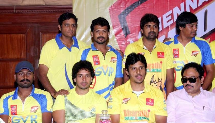 Chennai Rhinos CCL 5 Press Meet
