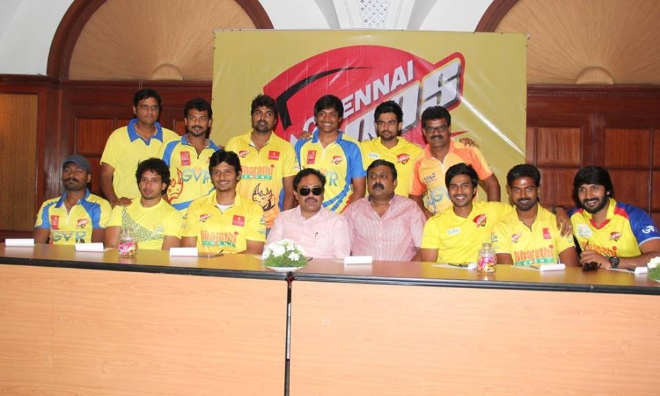 Chennai Rhinos CCL 5 Press Meet