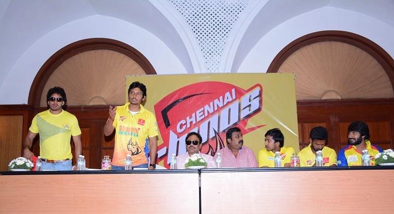 Chennai Rhinos CCL 5 Press Meet