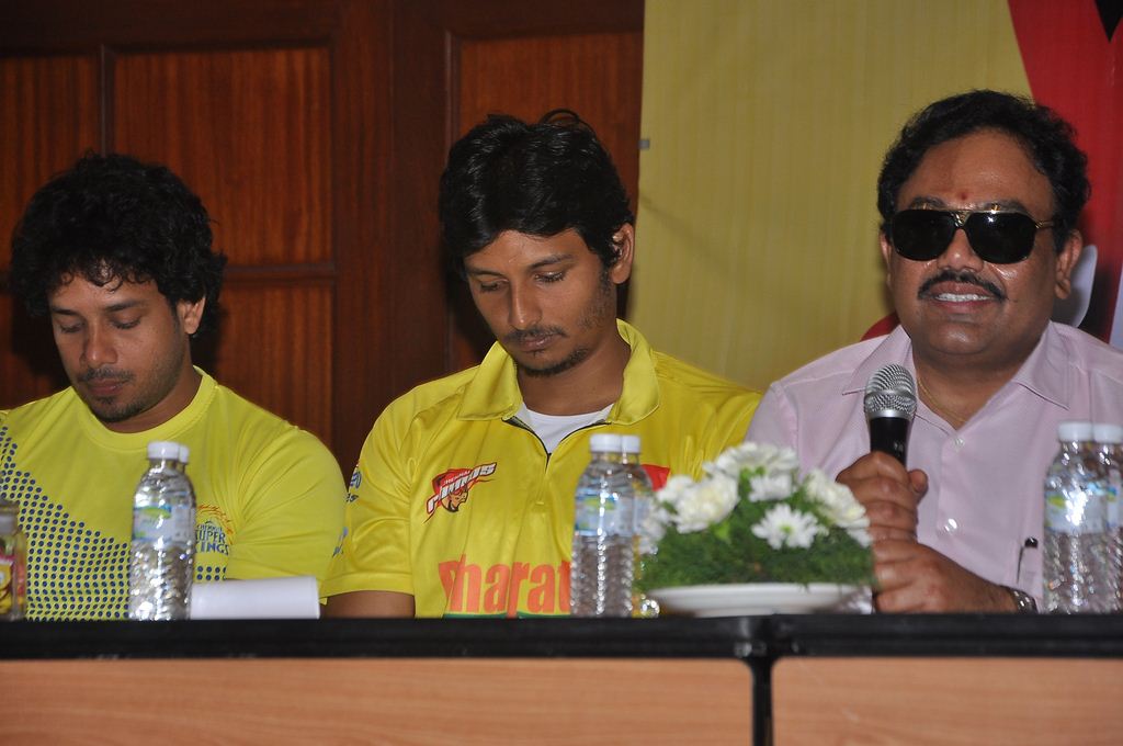 Chennai Rhinos CCL 5 Press Meet