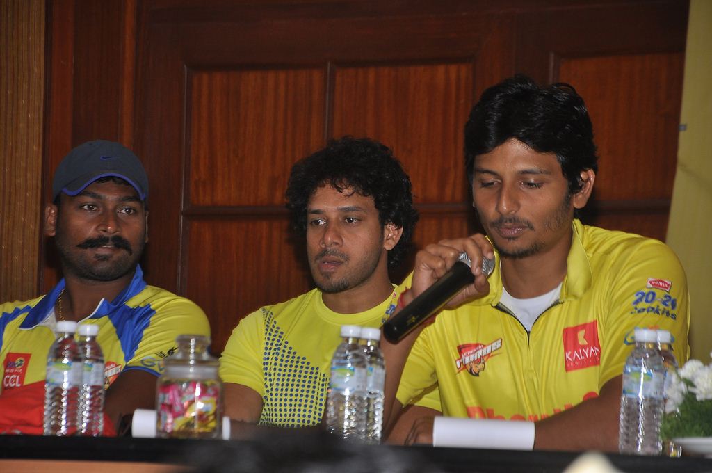 Chennai Rhinos CCL 5 Press Meet