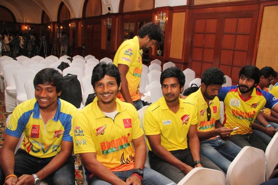 Chennai Rhinos CCL 5 Press Meet