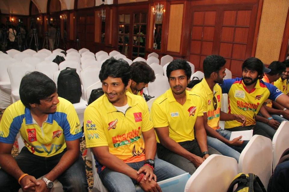 Chennai Rhinos CCL 5 Press Meet