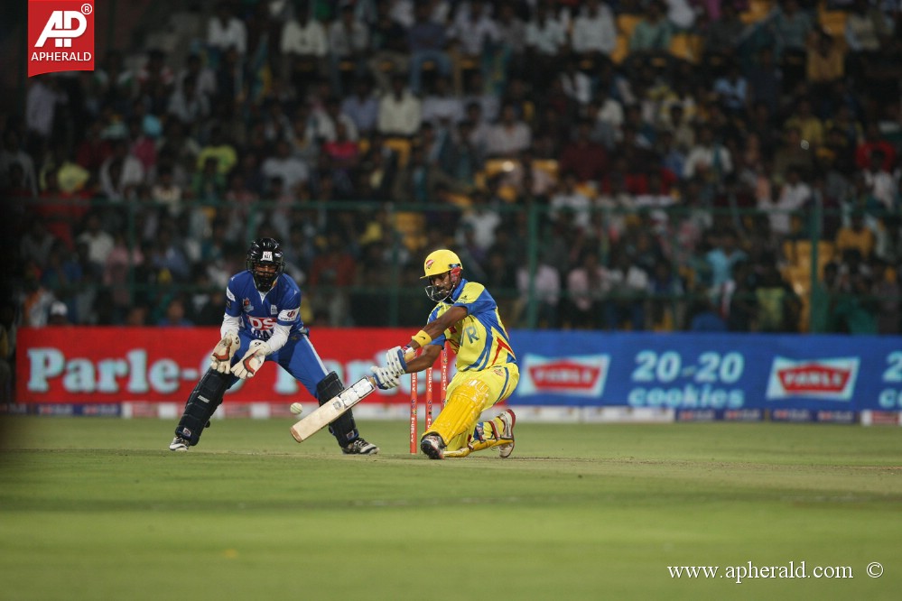 Chennai Rhinos Vs Karnataka Bulldozers Match 