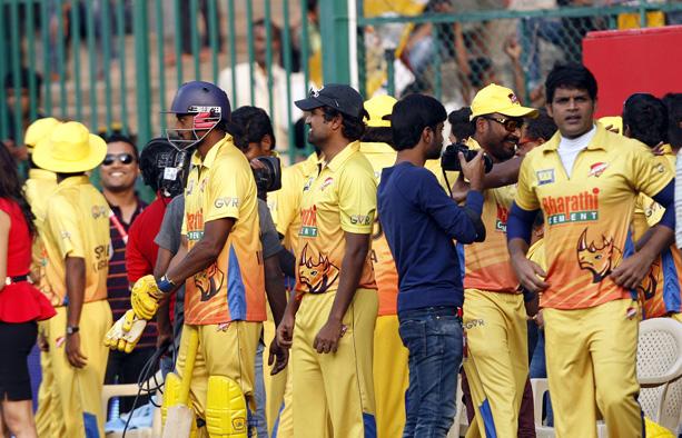 Chennai Rhinos Vs Veer Marathi Match Photos