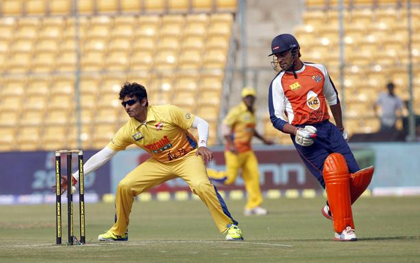 Chennai Rhinos Vs Veer Marathi Match Photos