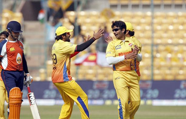 Chennai Rhinos Vs Veer Marathi Match Photos