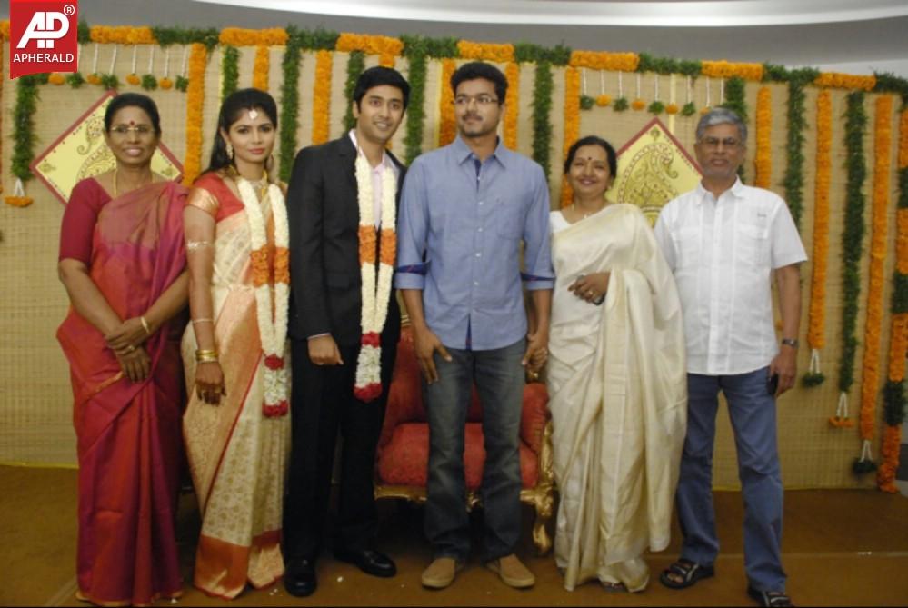 Chinmayi n Rahul Ravindran Reception Photos