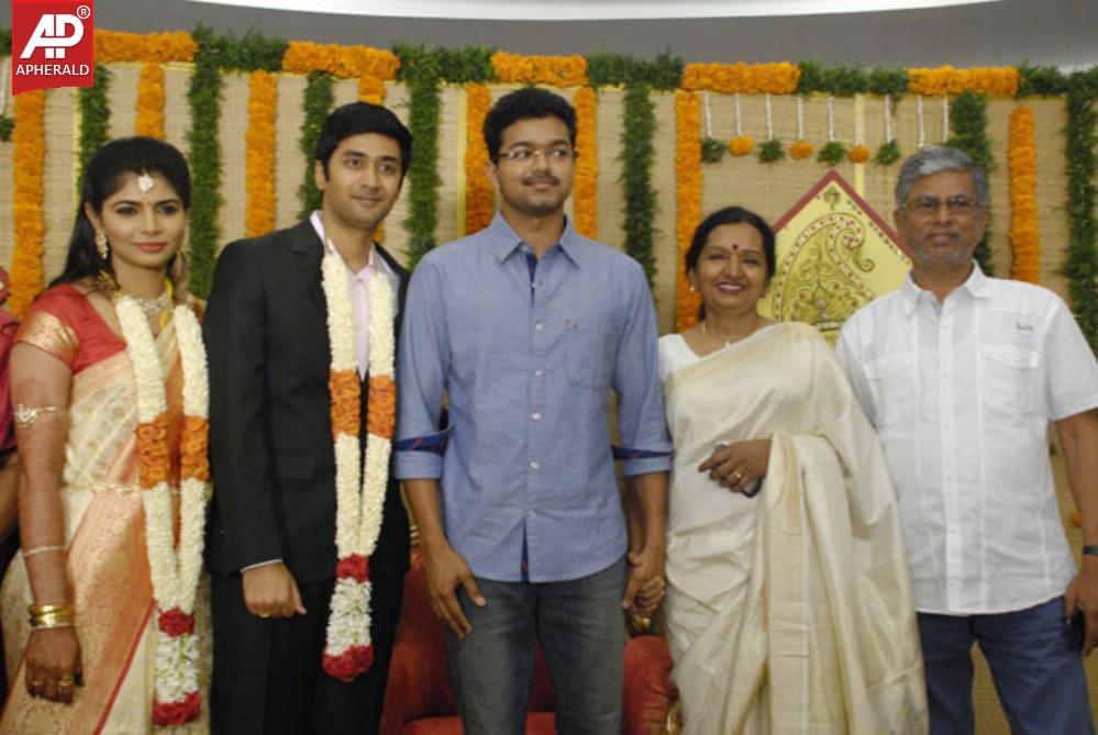 Chinmayi n Rahul Ravindran Reception Photos