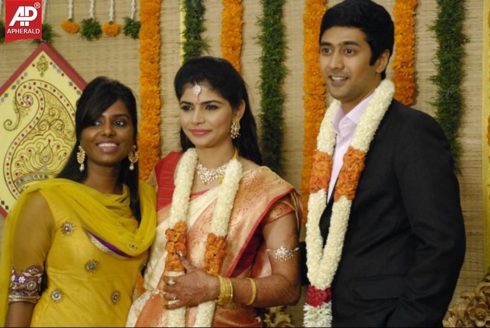 Chinmayi n Rahul Ravindran Reception Photos