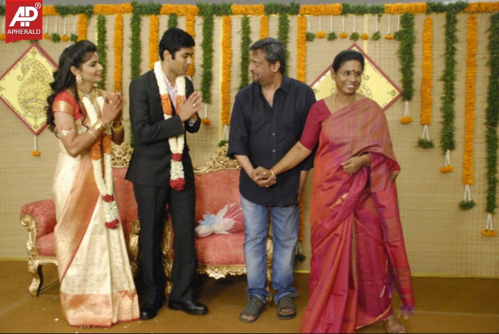 Chinmayi n Rahul Ravindran Reception Photos